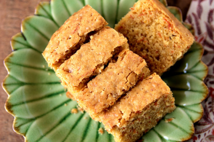 Eggless Carrot Cake Recipe