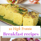 10 High Protein Breakfast Recipes