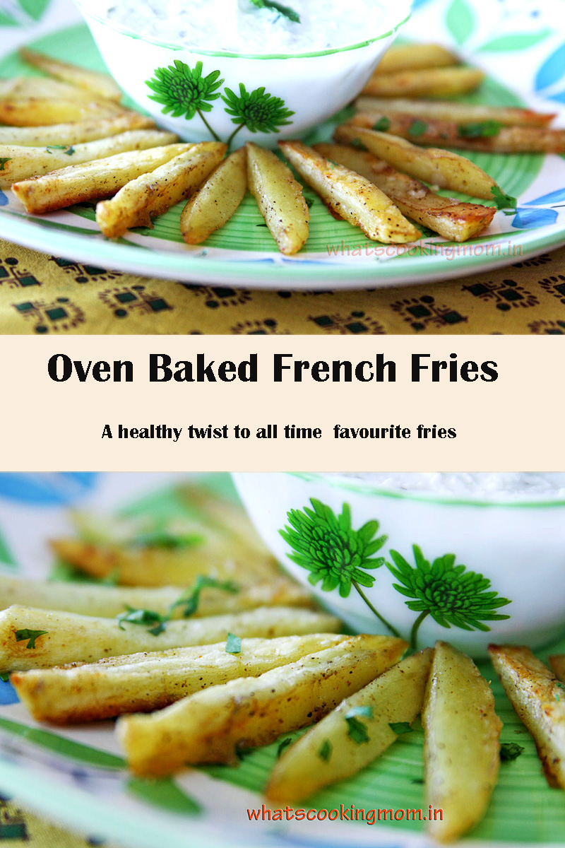 Oven Baked French fries