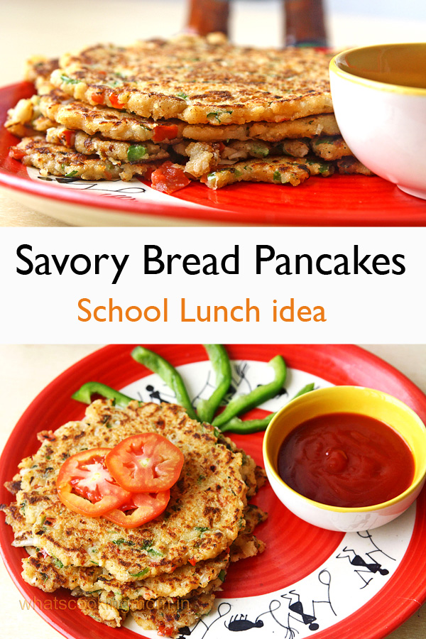 Savory Bread Pancakes