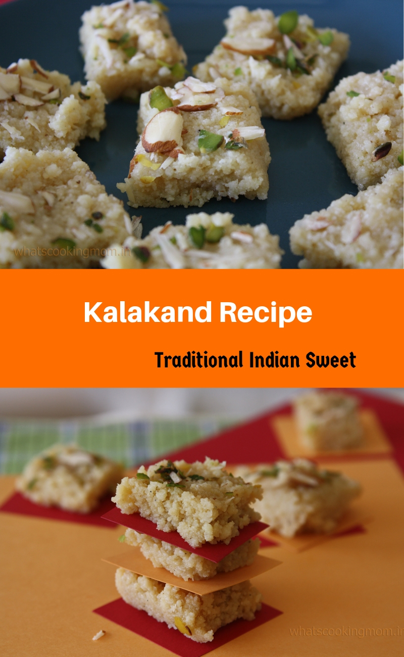 kalakand Recipe - traditional Indian Sweet