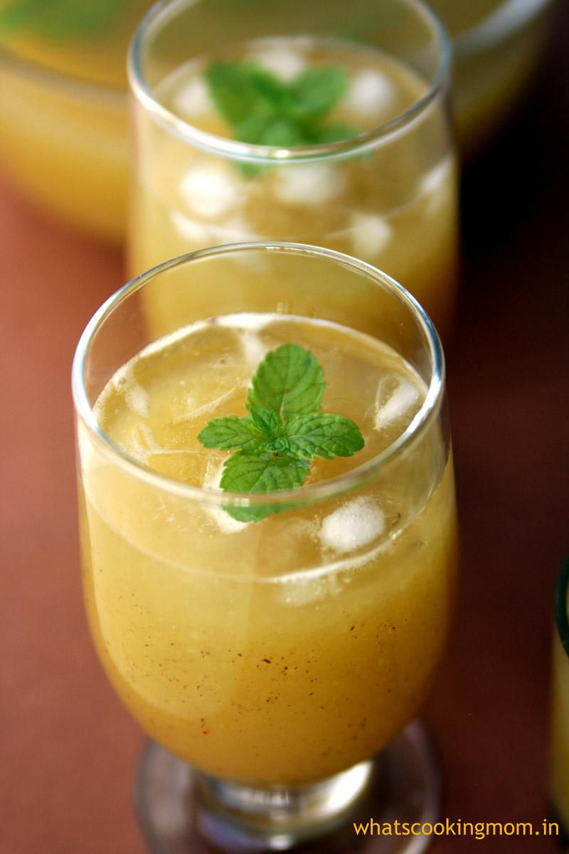 Raw Mango Panna - A cool, refreshing , yummy summer drink