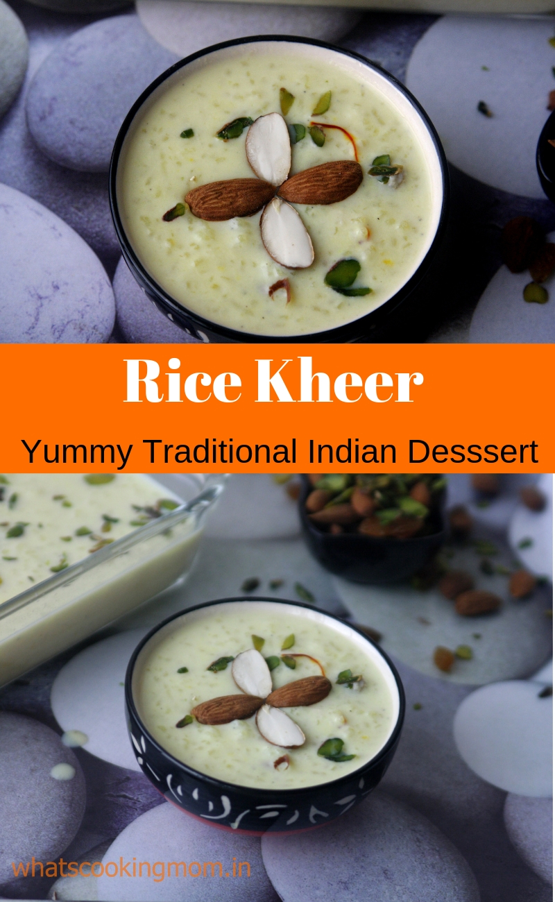Rice Kheer - Rich Creamy traditional Indian dessert