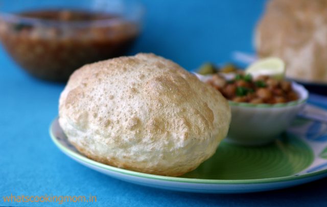 chole bhature - fried vegetarian snack, breakfast, indian food, comfort food