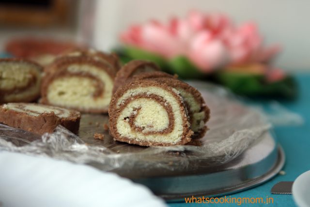 Choco mawa rolls 2