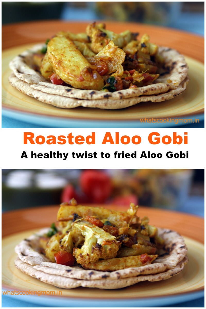 Roasted Aloo Gobi - roasted cauliflower and potato curry