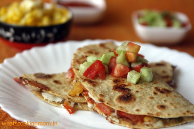 vegetable quesadilla 1