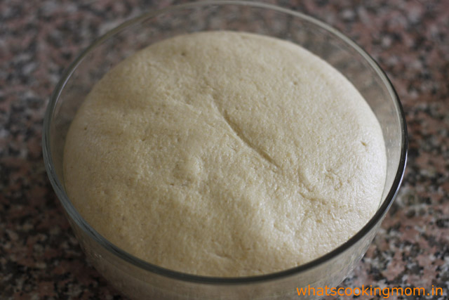 Homemade Bread - eggless bread recipe with step by step pics