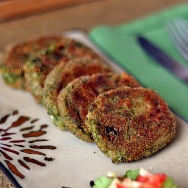 Hara Bhara Kabab - A yummy vegetarian tea time snack and appetizer