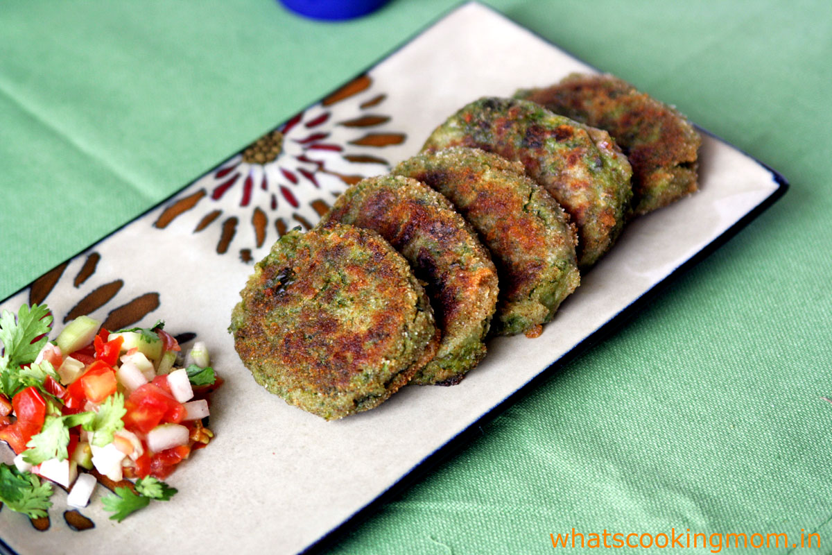 Hara Bhara Kabab - A yummy vegetarian tea time snack and appetizer