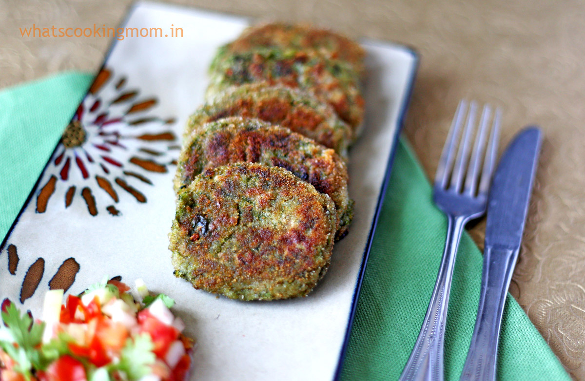 Hara Bhara Kabab - A yummy vegetarian tea time snack and appetizer