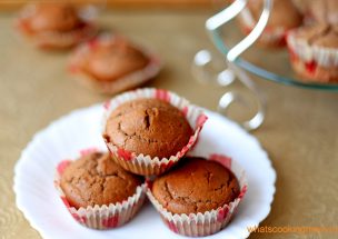 eggless chocolate muffins 6