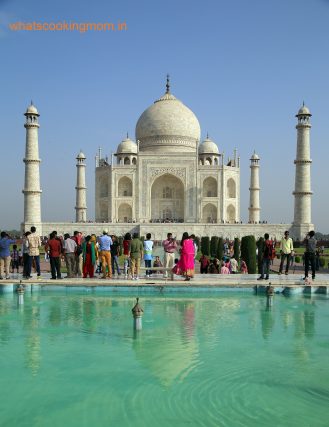 Taj from pool