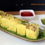 moong dal dhokla | healthy vegetarian snack