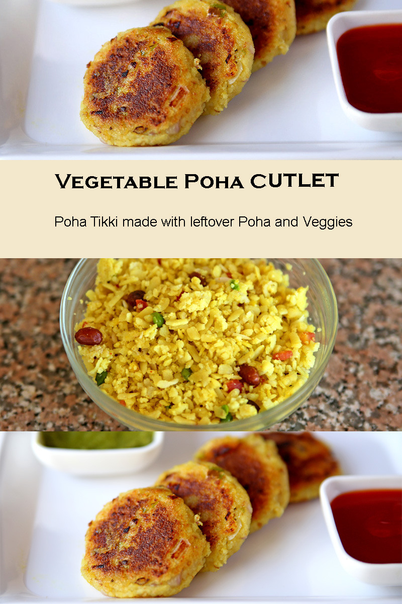 vegetable Poha Cutlet