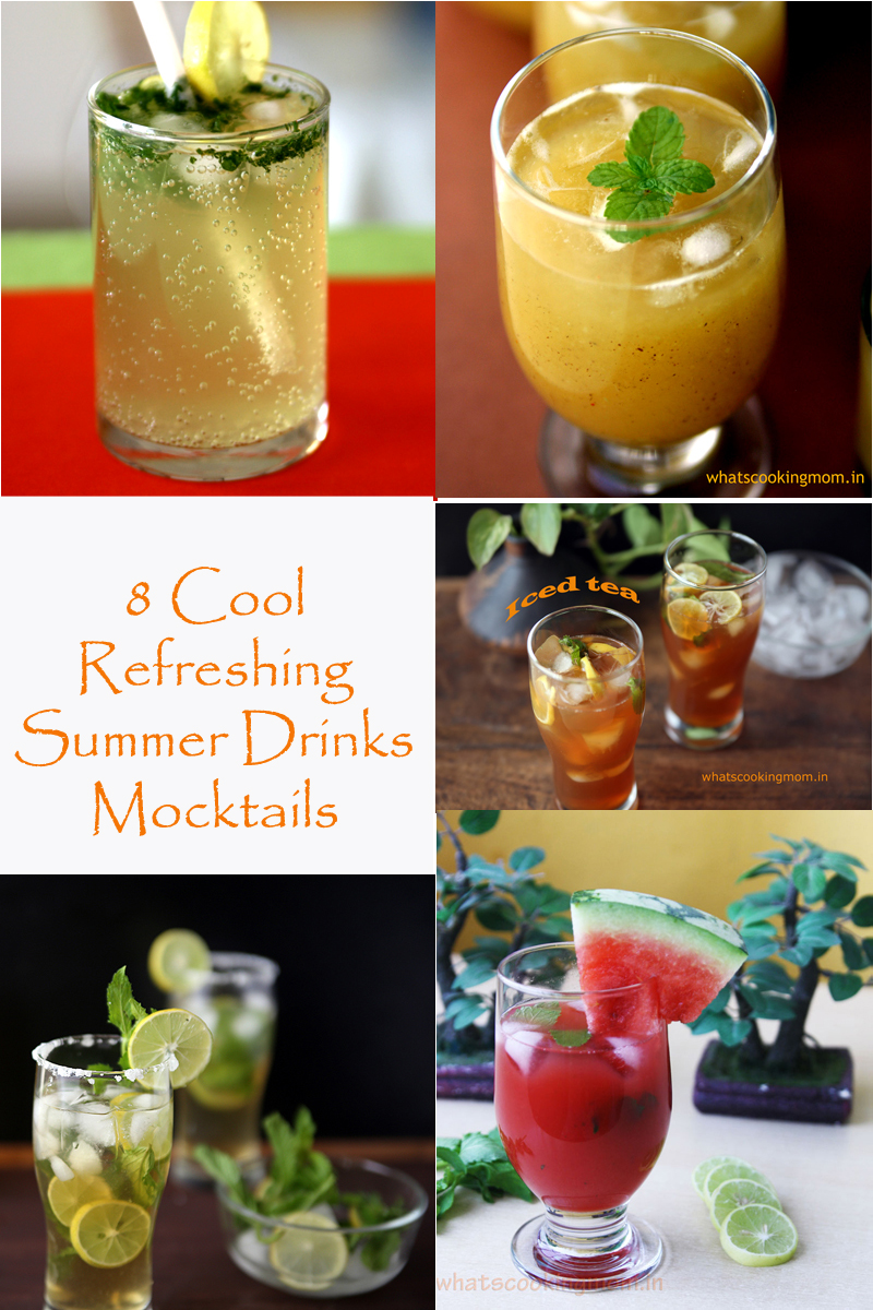 8 Summer drinks Mocktails