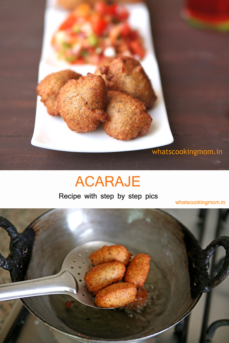 Acaraje - Brazilian veg street food
