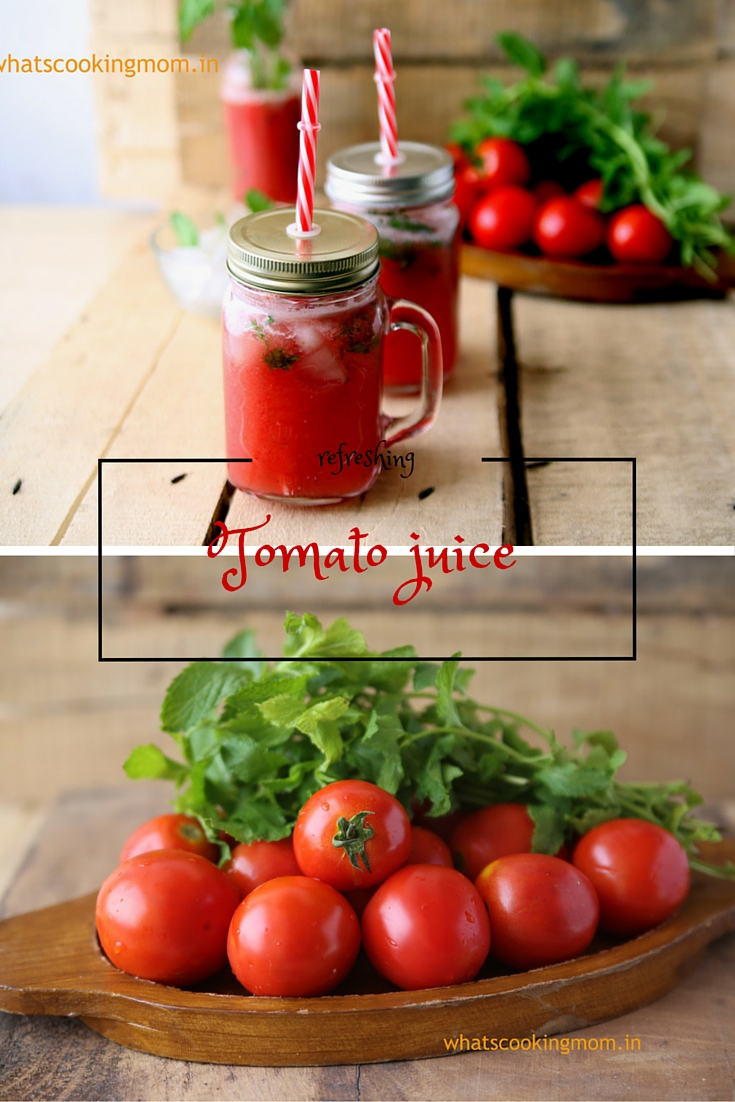 tomato juice - fresh, homemade, healthy, summer drink