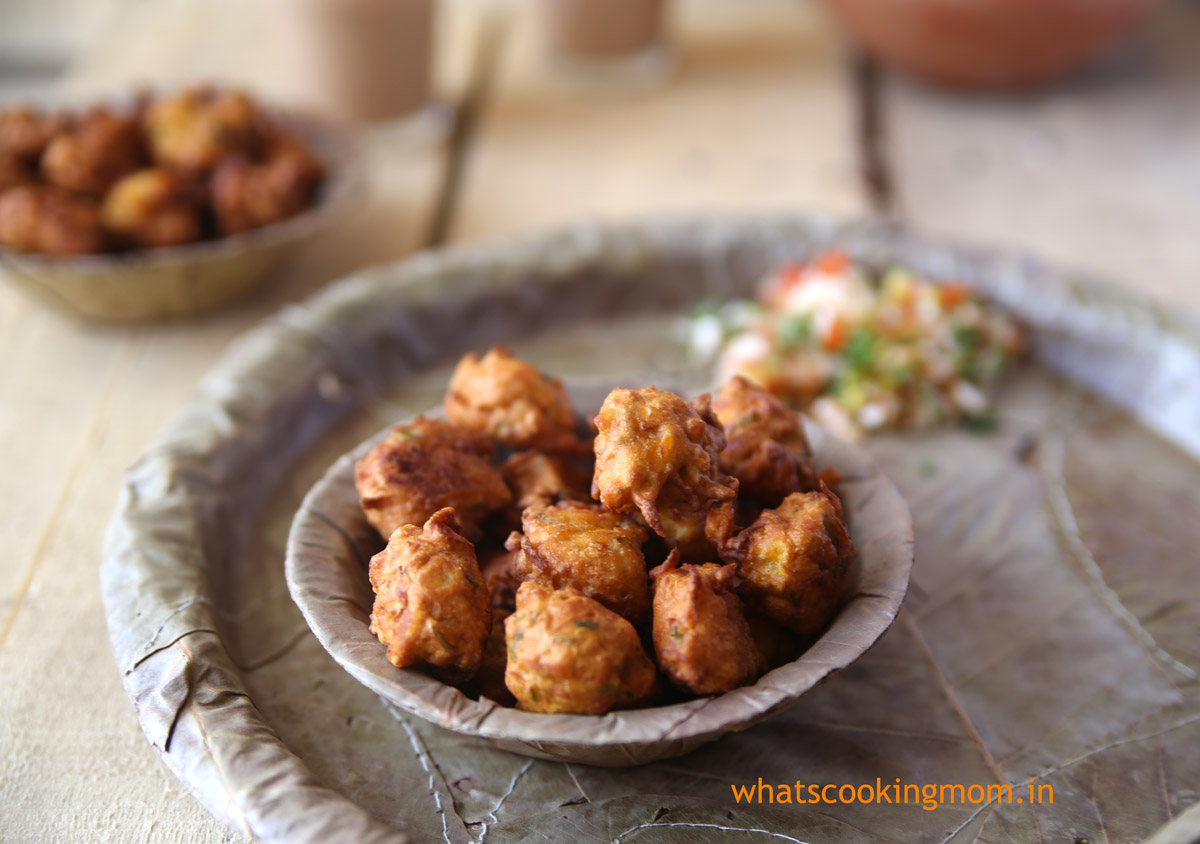 Pumpkin Fritters / kadoo ke pakode