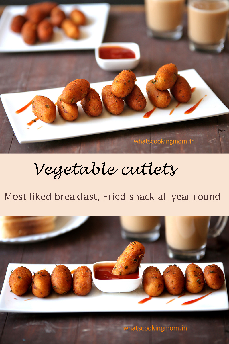 Vegetable cutlets