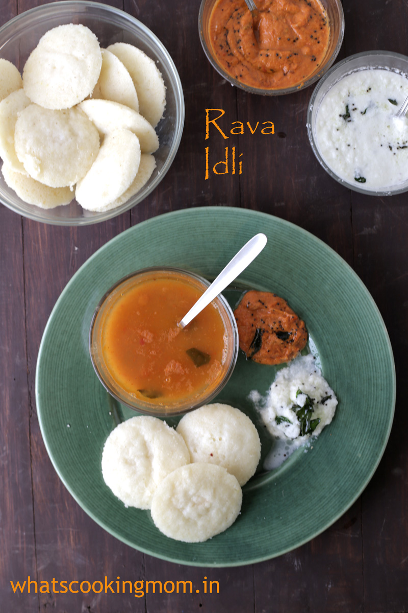Rava Idli - healthy semolina idli, vegetarian, breakfast, kids tiffin box, school lunch ideas, quick and easy recipe, suji idli, healthy snacking