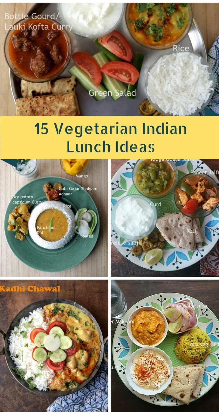 15 Vegetarian Indian Lunch Ideas | whats cooking mom