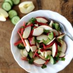 Apple Carrot Cucumber salad | Healthy Salad