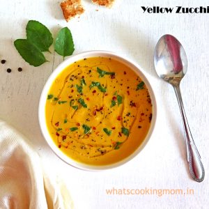 Yellow Zucchini Soup - of all the #winterfoods this #healthy #nutritious #yellowzucchinisoup is my favourite.