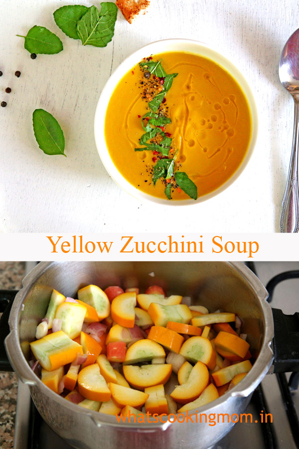 Yellow Zucchini Soup 