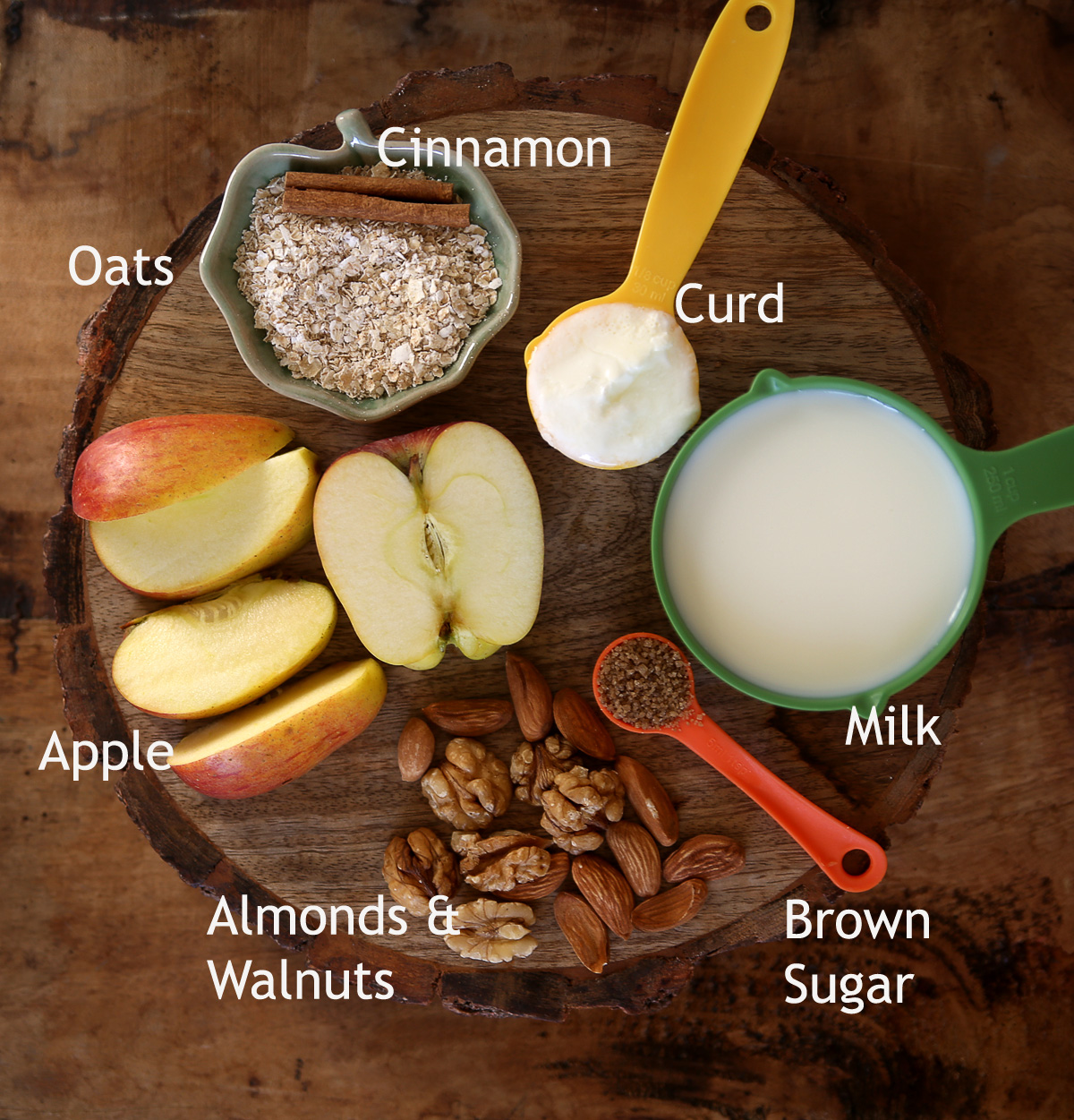 Apple oats Smoothie - #healthy #smoothie #apple #oats #cinnamon #breakfast