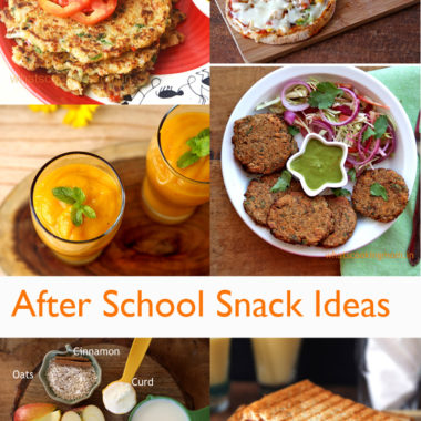After School Snack Ideas for kids