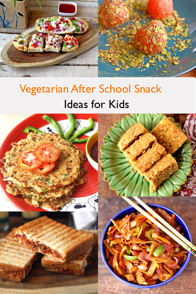 Vegetarian After School Snack Ideas