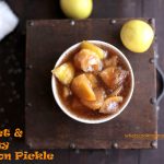 sweet lemon pickle - khatta meetha nimbu ka achar